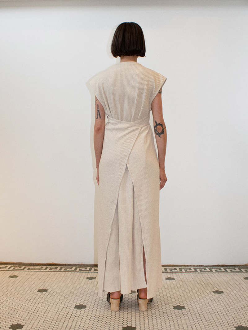 Shaw Sleeveless Dress in Assortment | Organic cotton rib