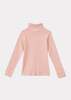 Kids Caramel Claro Turtle Neck - Redcurrant/Cream - Thumbnail 2