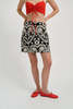 Eliza Faulkner Tara Skirt - Black/White Jaquard - Thumbnail 2