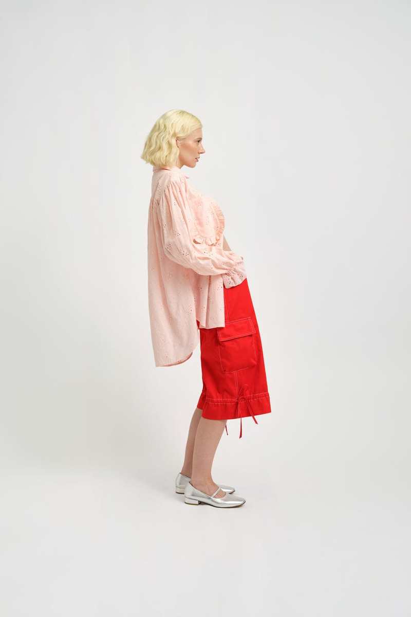 Eliza Faulkner Roxy Short - Red Twill Eliza Faulkner Roxy Short - Red Twill