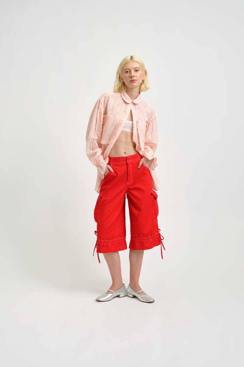 Eliza Faulkner Roxy Short - Red Twill Eliza Faulkner Roxy Short - Red Twill
