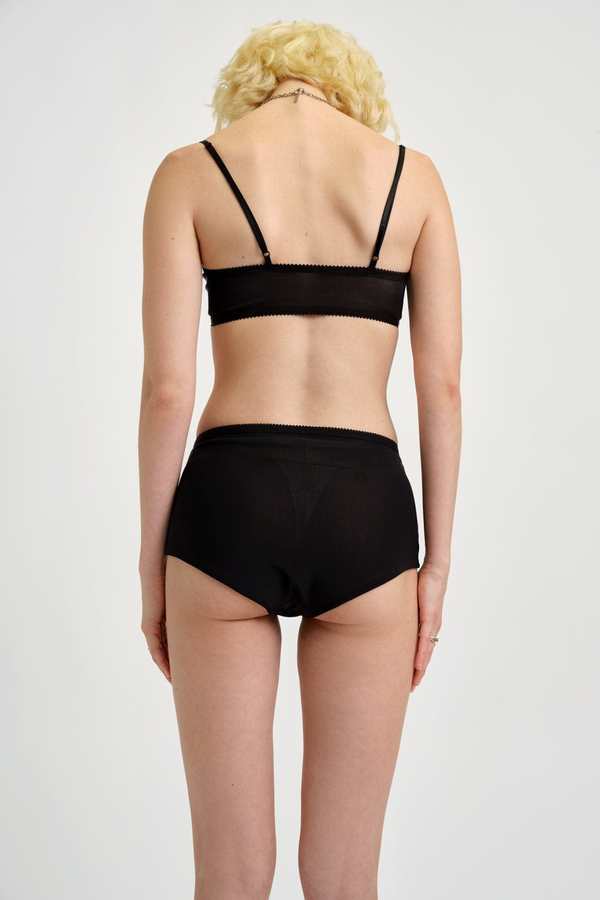 Eliza Faulkner Ruby Bralette - Black Mesh