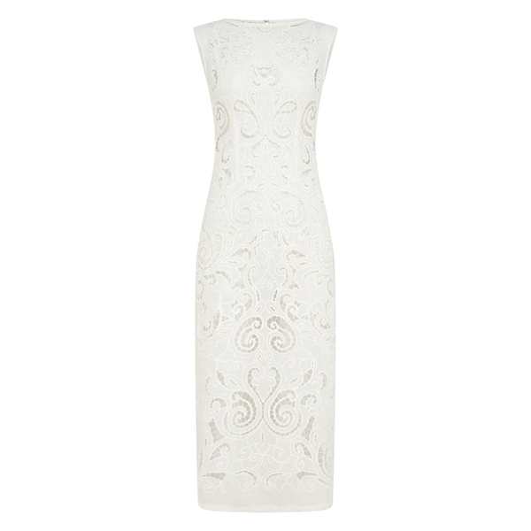 sachin and babi light blue dress Maya brooke Women's Embroidered dress SIZE 16 COLOR NAVY main image 1