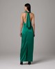 VOZ Convertible Halter Dress - Emerald/Aubergine/Silver Mink - Thumbnail 16