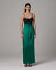 VOZ Convertible Halter Dress - Emerald/Aubergine/Silver Mink - Thumbnail 19