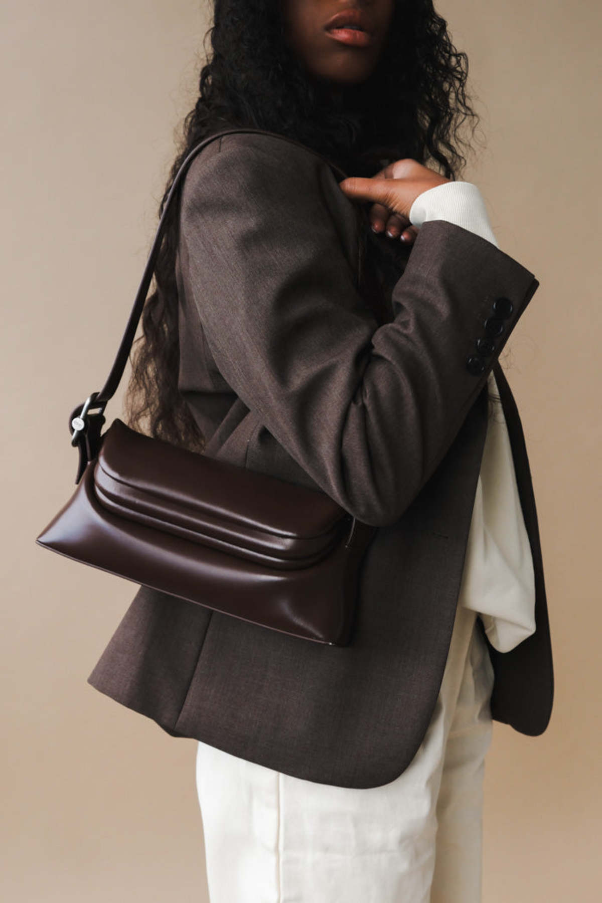 Osoi Folder Brot Bag - Choco Brown | Garmentory
