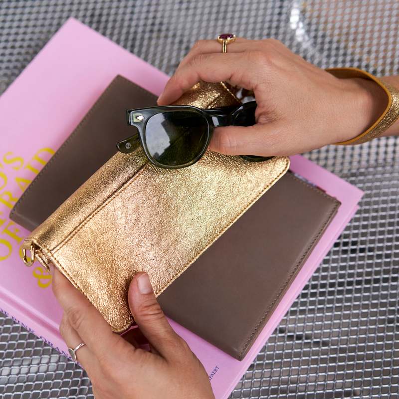 Tusk Chotta Mini Cross Body Bag - GOLD