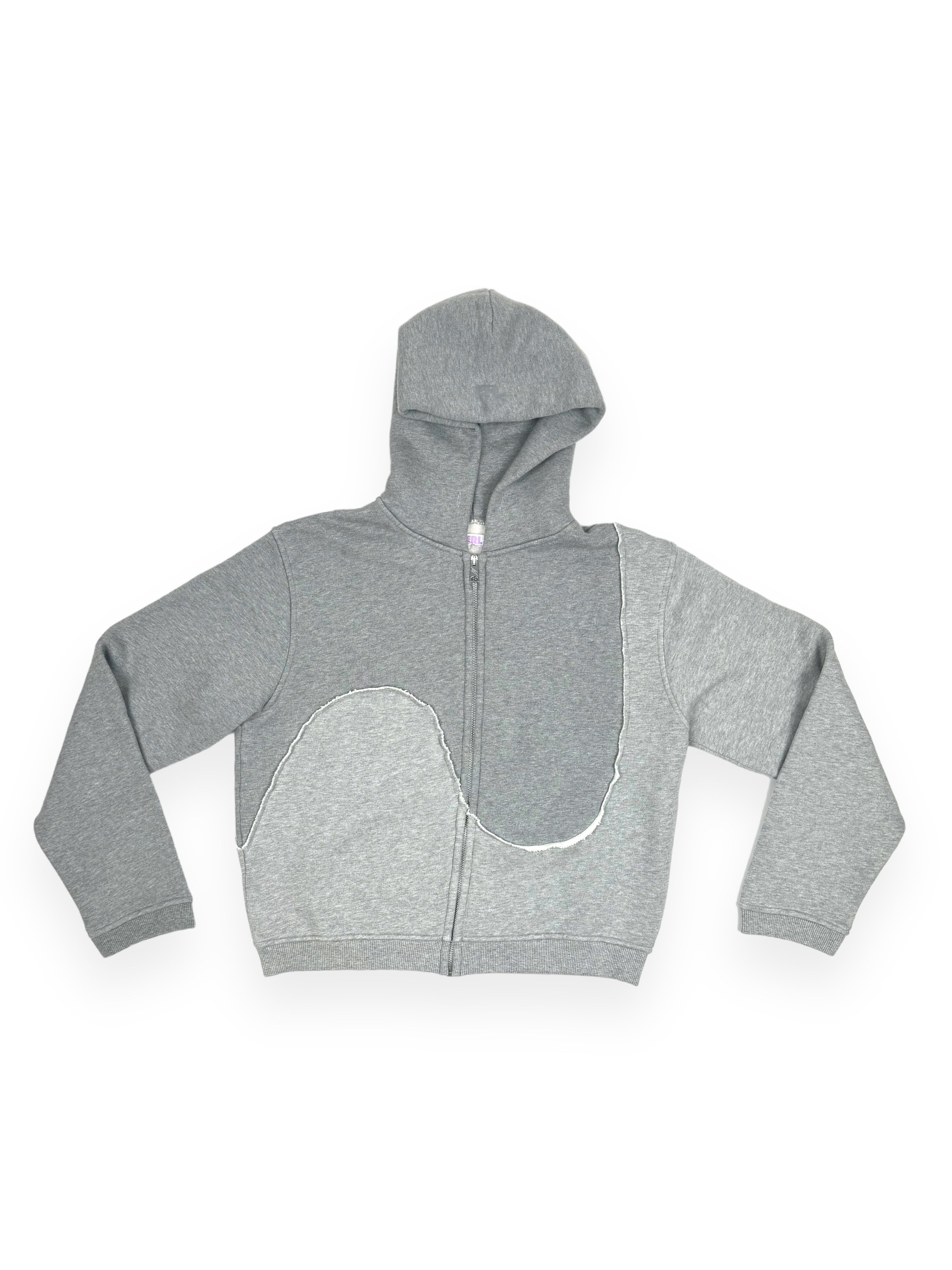 ジャケット・アウター ERL Swirl Zipped Hoodie size xs ERL Swirl Zipped Hoodie - Grey – Kith