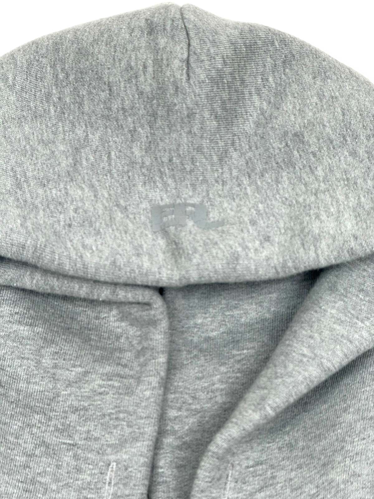 ERL Swirl Zipped Hoodie - Grey Melange | Garmentory