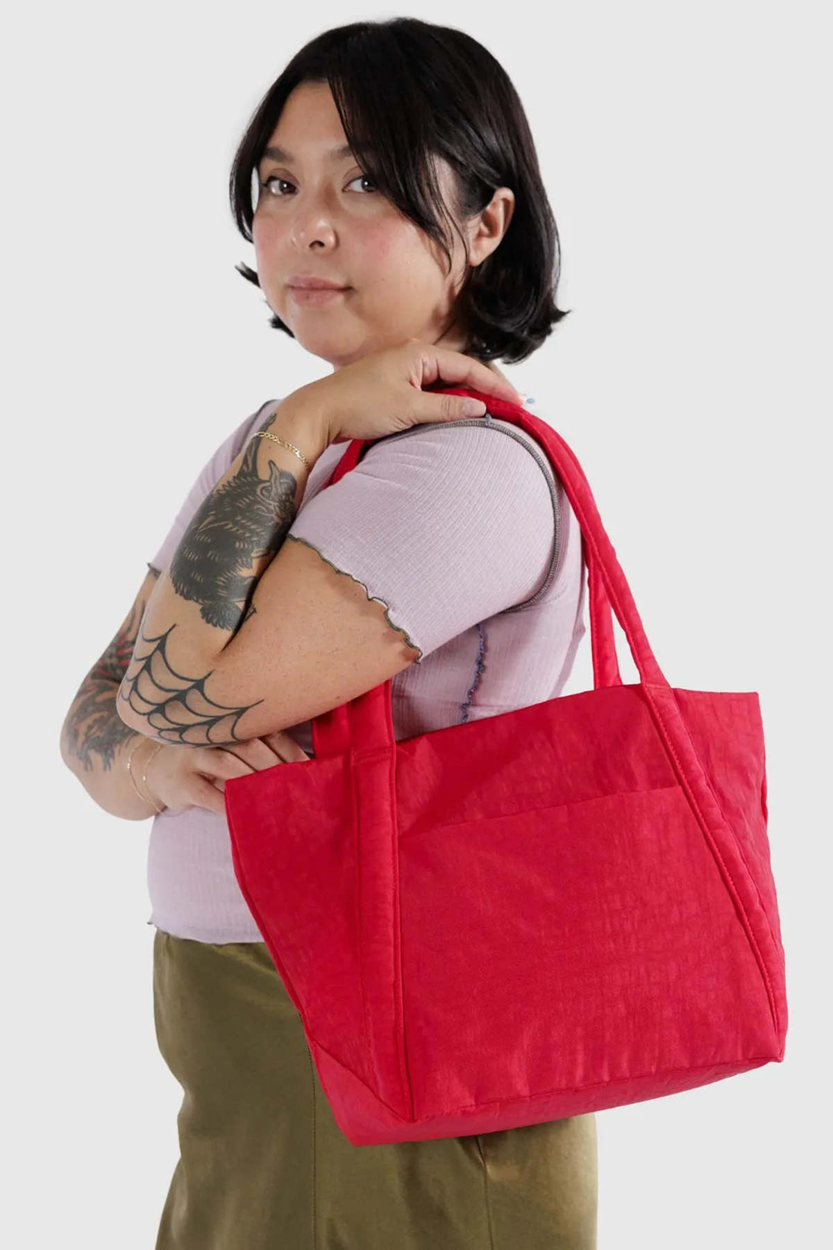 BAGGU Mini Cloud Bag - Candy Apple | Garmentory