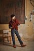 L'ENVERS GEORGE Wool Cardigan - red - Thumbnail 2