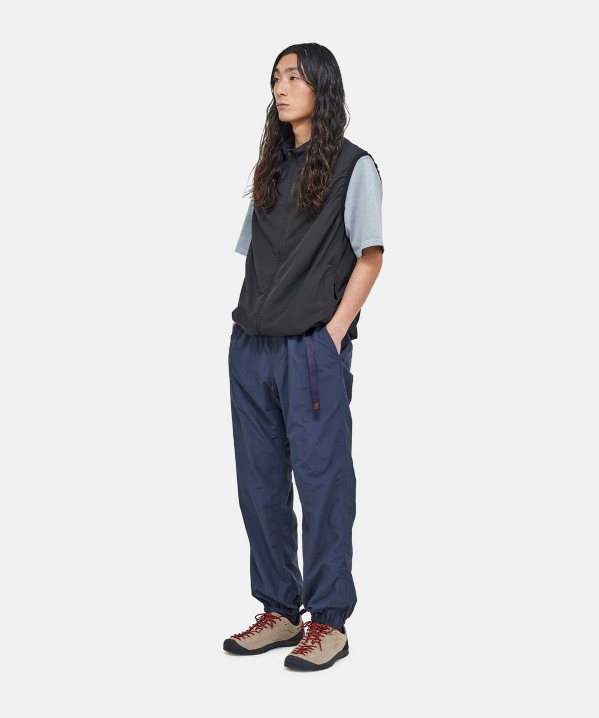 Gramicci Nylon Track Pant - Dark Brown | Garmentory