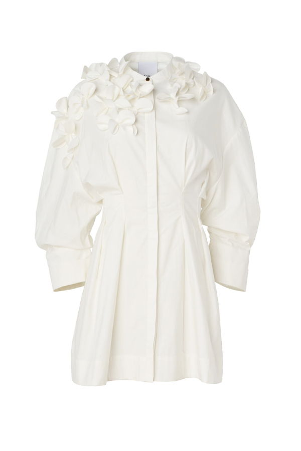 acler Rannoch Mini Dress - Ivory