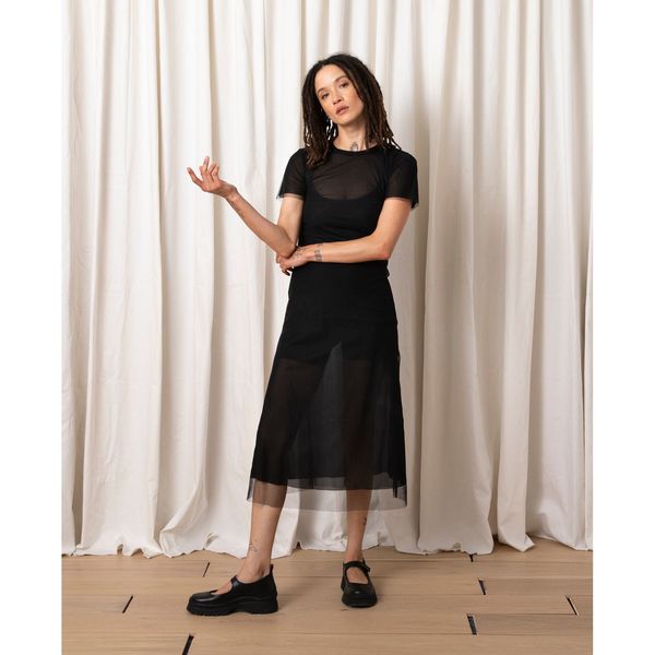 slim fit dress slacks City Poplin Shirtdress main image 1