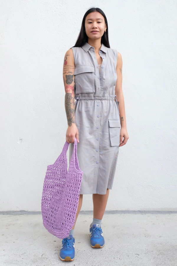 Hansel from Basel Crochet Bag - Wisteria