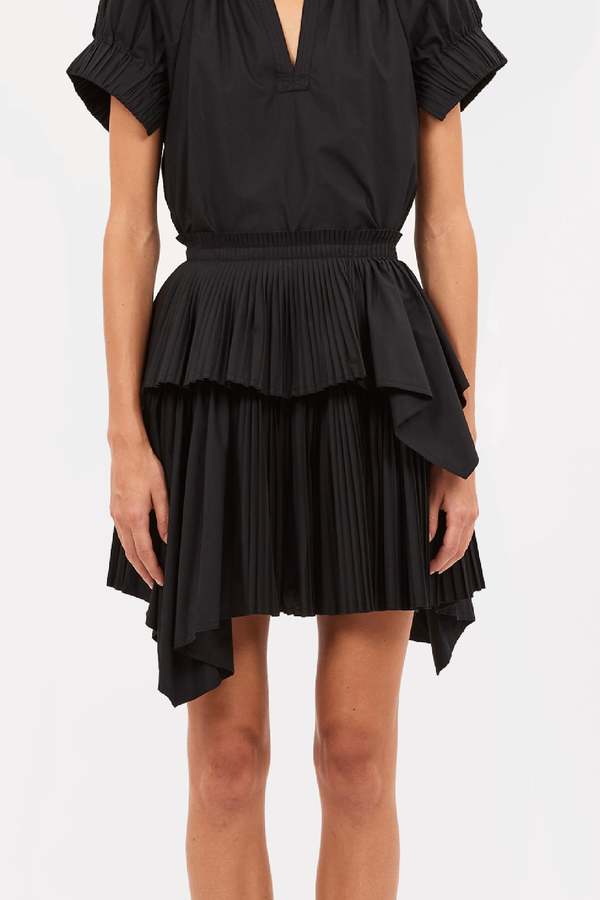 Ulla Johnson Juno Skirt - Noir Ulla Johnson Juno Skirt - Noir