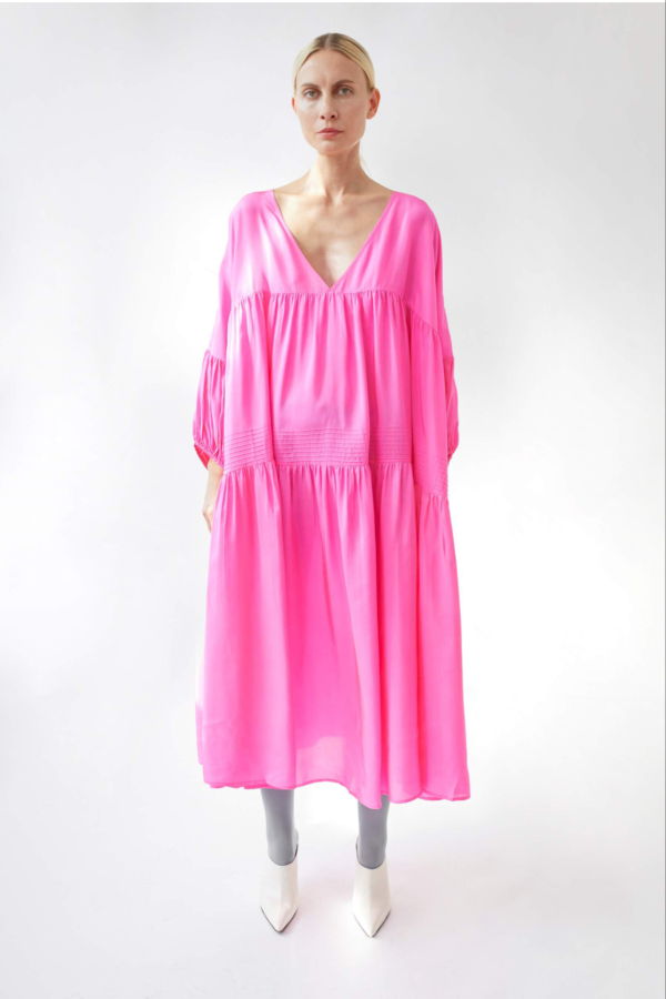 Anaak Airi Maxi Dress - Fuchsia