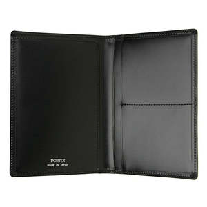 Porter Yoshida & Co. PS LEATHER WALLET PASSPORT CASE - ORANGE x