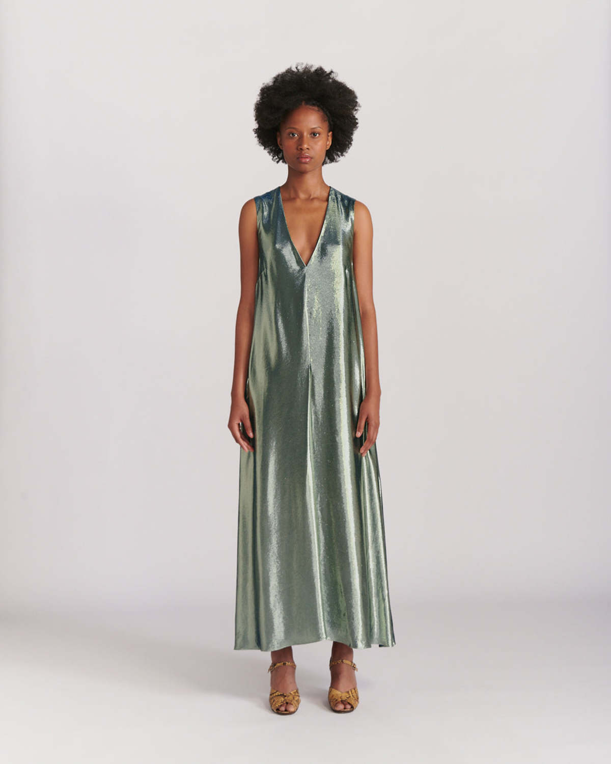 INDRESS Mango Dress - White Gold | Garmentory
