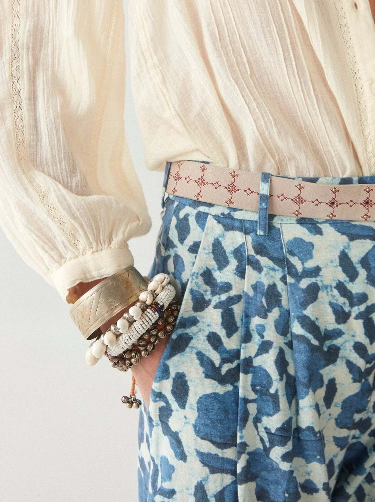 Maison Hotel INDIRA PANT - POPPY BLUE - Image 5 of 6