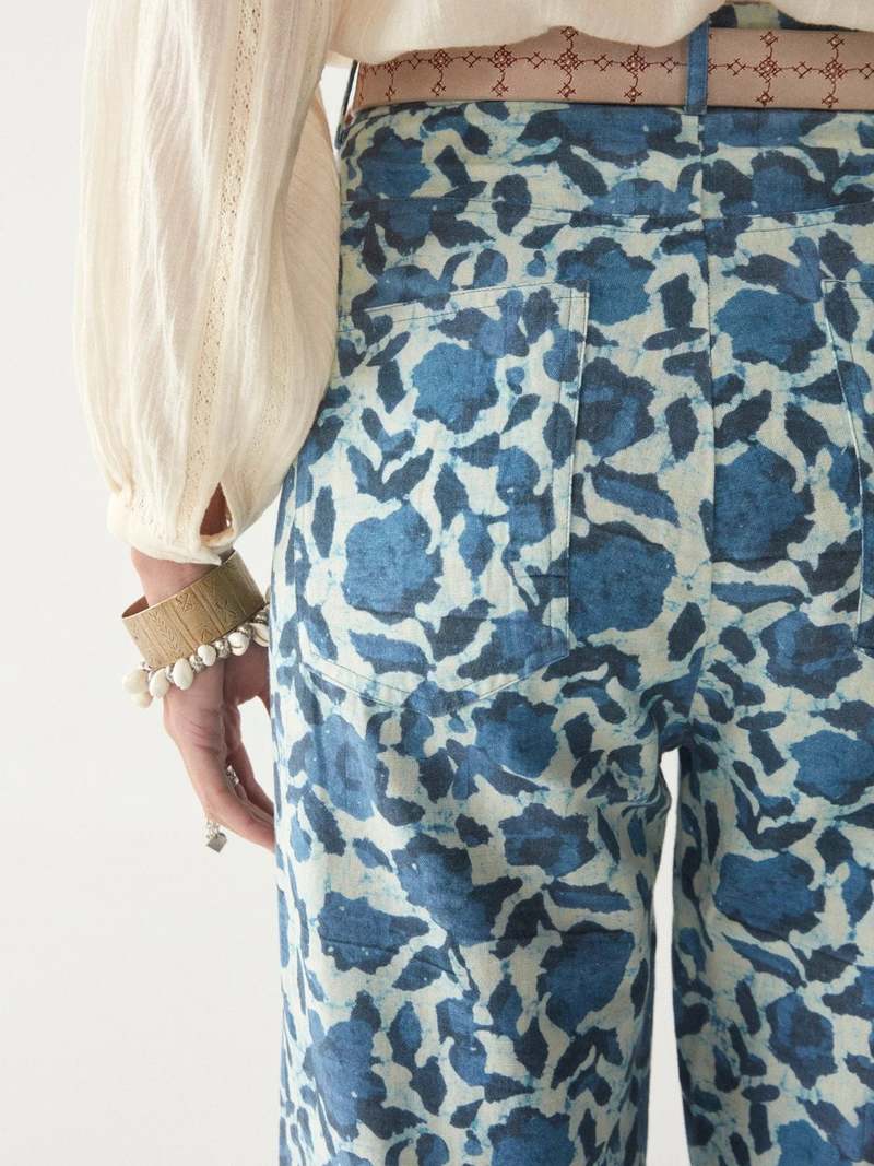 Maison Hotel INDIRA PANT - POPPY BLUE