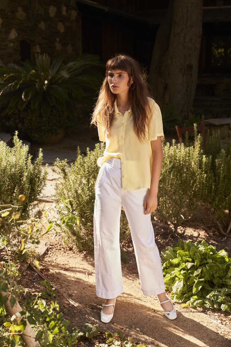 Lacausa Button Blouse