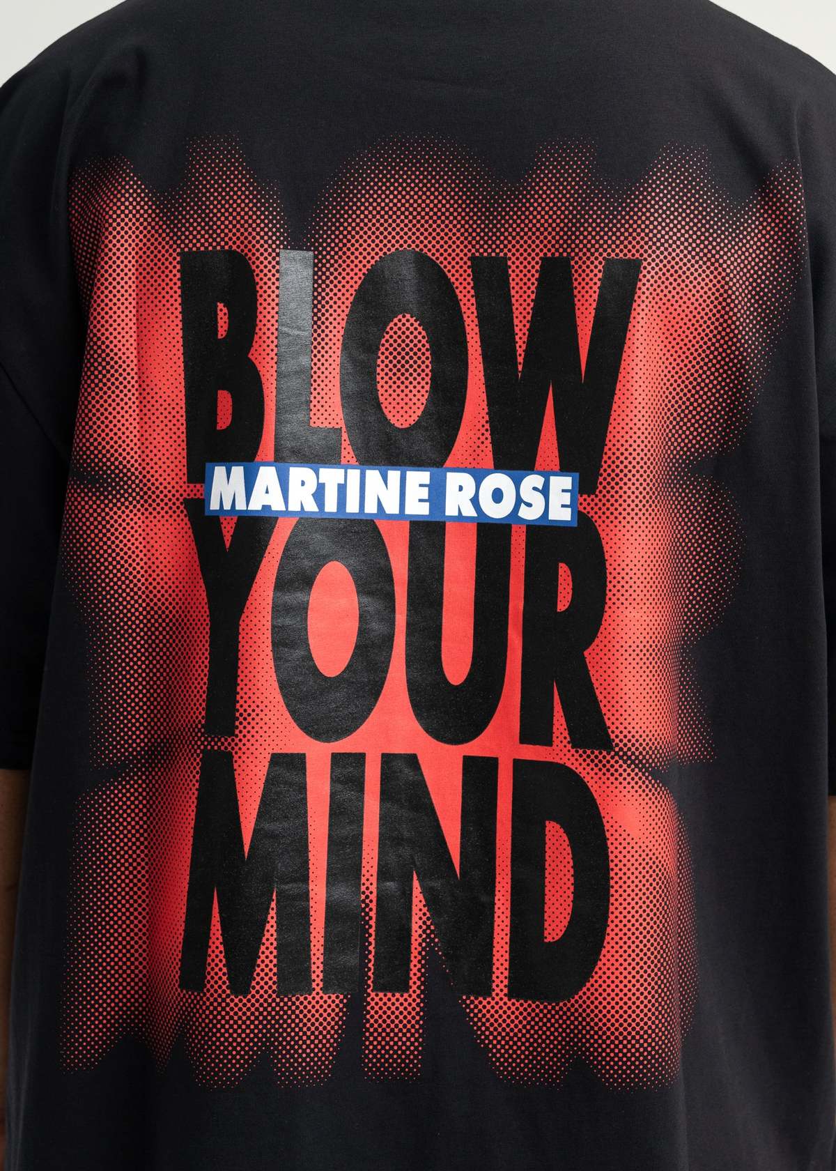 Martine Rose Blow Your Mind Oversized S/s T-shirt - Black