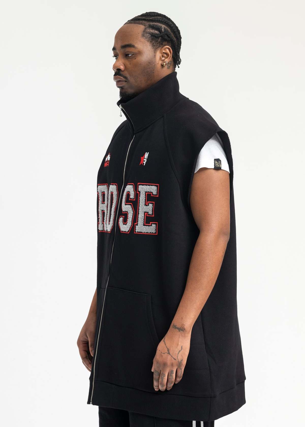 Martine Rose Stretched Gilet - Black | Garmentory