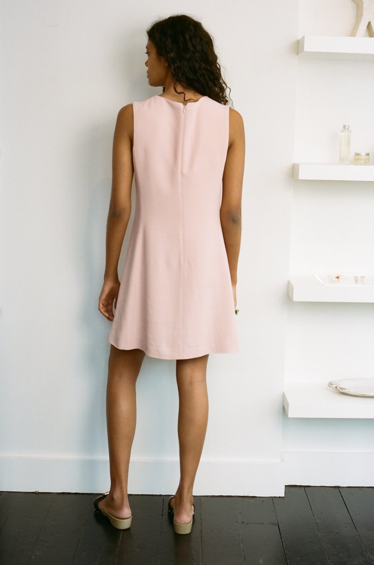 WOLF & GYPSY X JOAN Blumarine Shift dress - Pink | Garmentory WOLF & GYPSY X JOAN Blumarine Shift dress - Pink | Garmentory