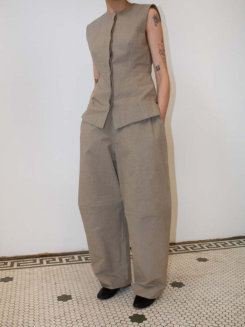 Lauren Manoogian STRUCTURE BODICE ベスト セール】 Lauren Manoogian STRUCTURE BODICE ベスト （ベスト