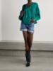isabel marant etoile Abadi Top - Emerald - Thumbnail 2