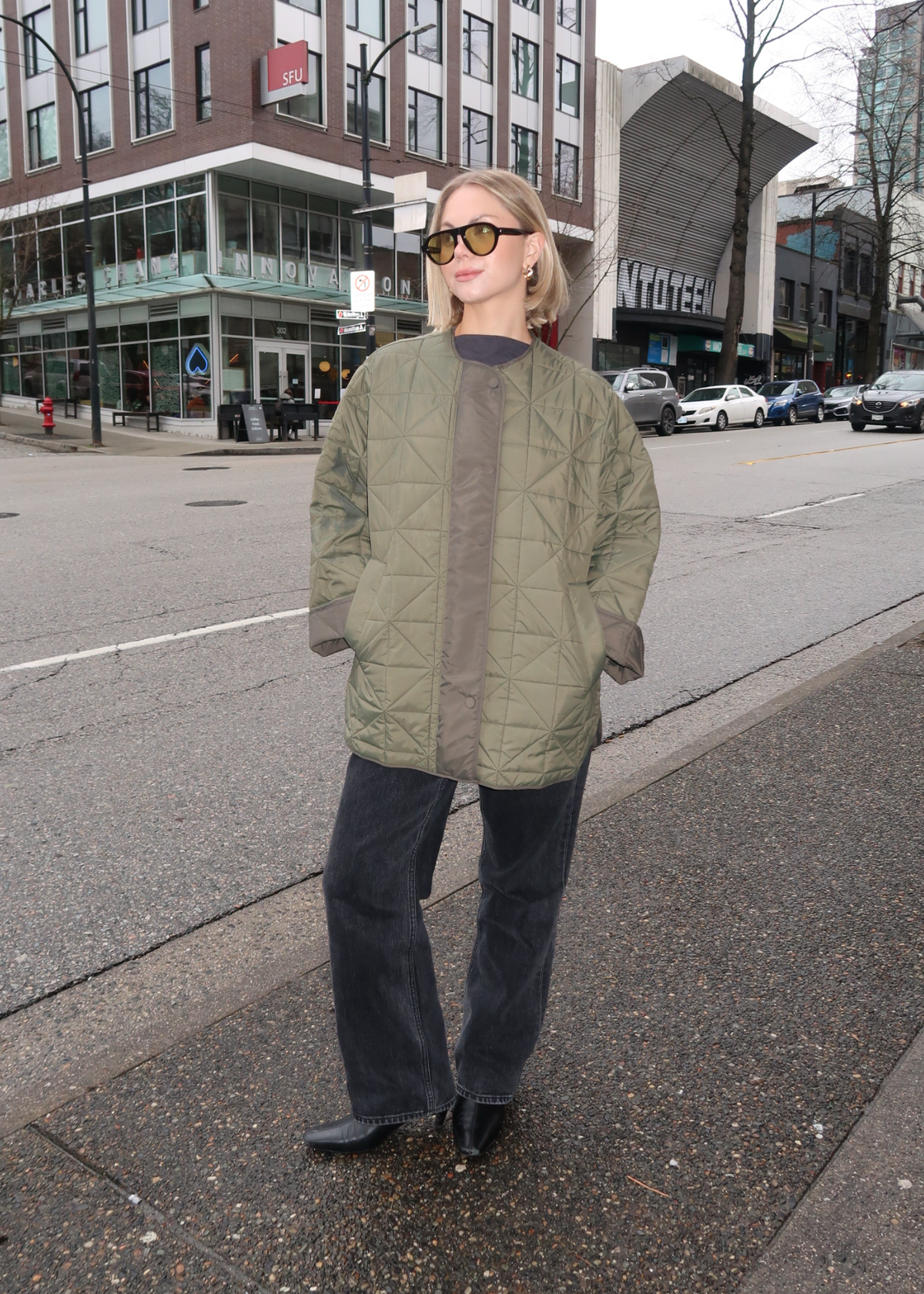 Inwear Teigan Oversized Quilted Jacket - Image 2 of 8