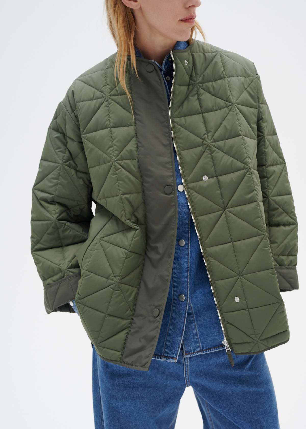 Inwear Teigan Oversized Quilted Jacket - Image 5 of 8