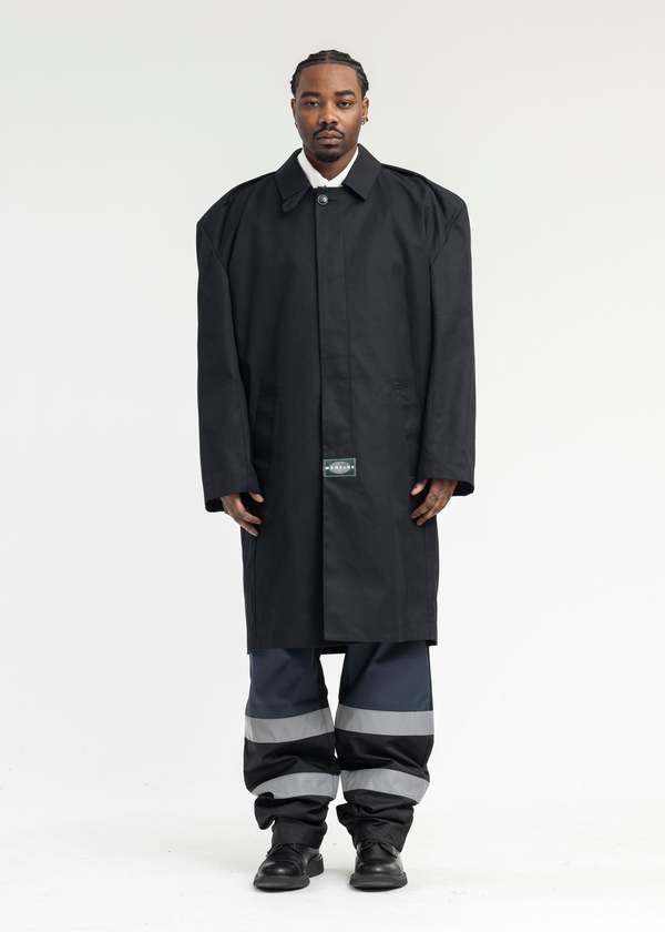 Martine Rose RIDER OVERCOAT - DARK NAVY