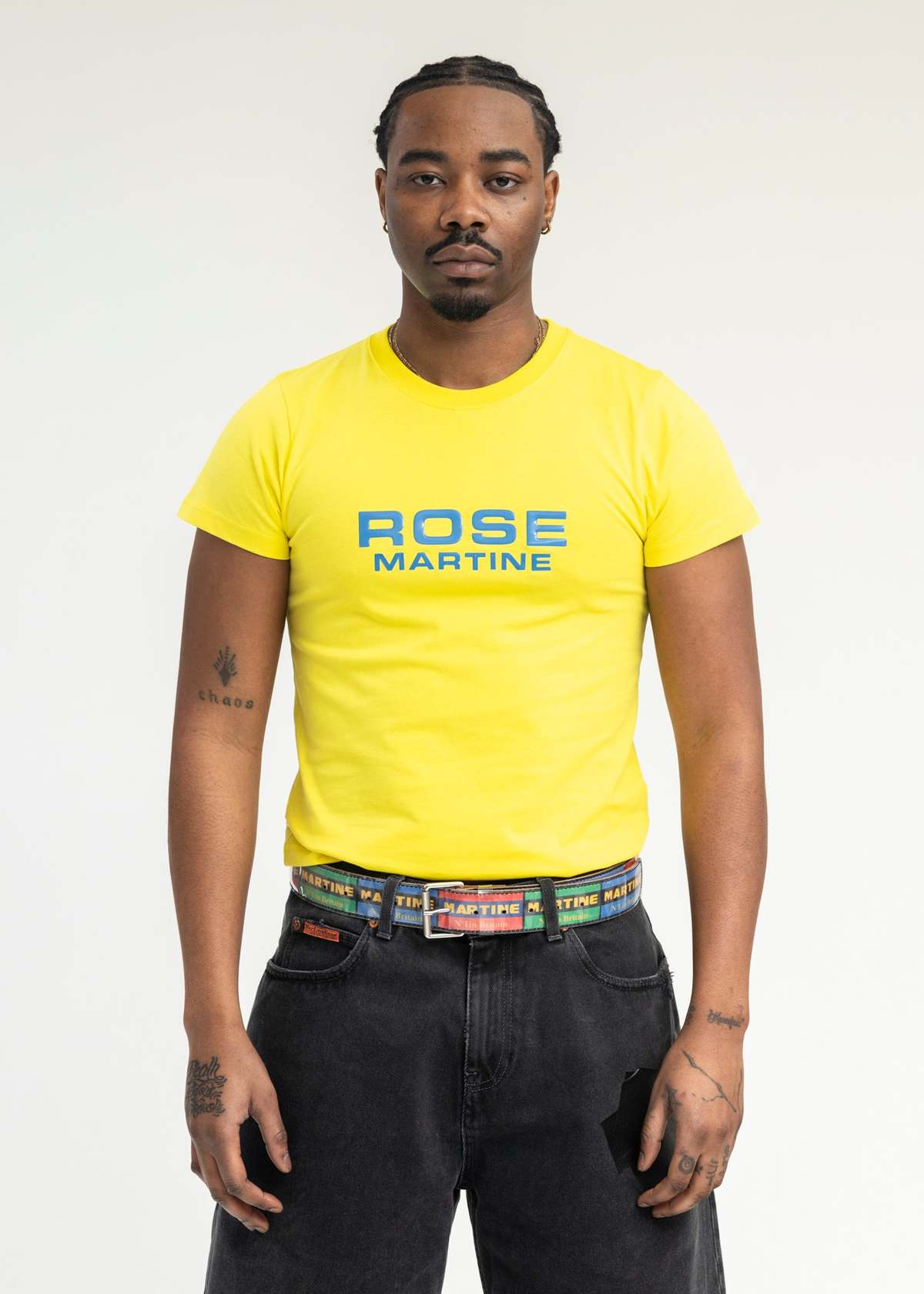 国内発送■MARTINE ROSE■SHRUNKEN T-SHIRT SHRUNKEN T-SHIRT in GREEN | Martine Rose