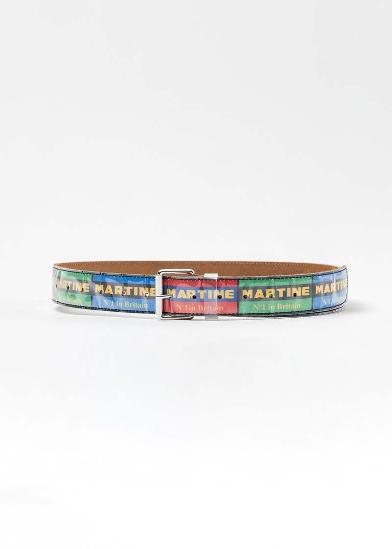 Martine Rose BEST IN PRINT WINDOW BELT - Mulit