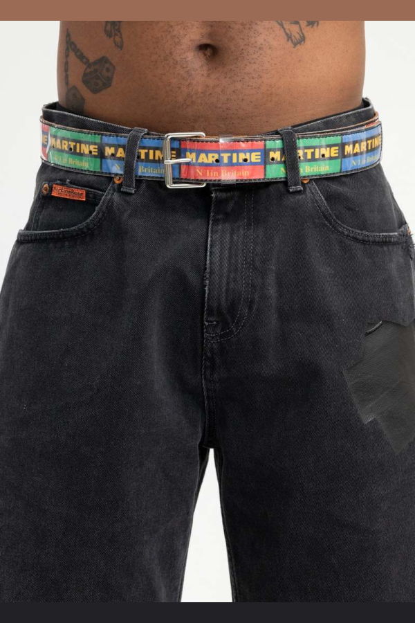 Martine Rose BEST IN PRINT WINDOW BELT - Mulit