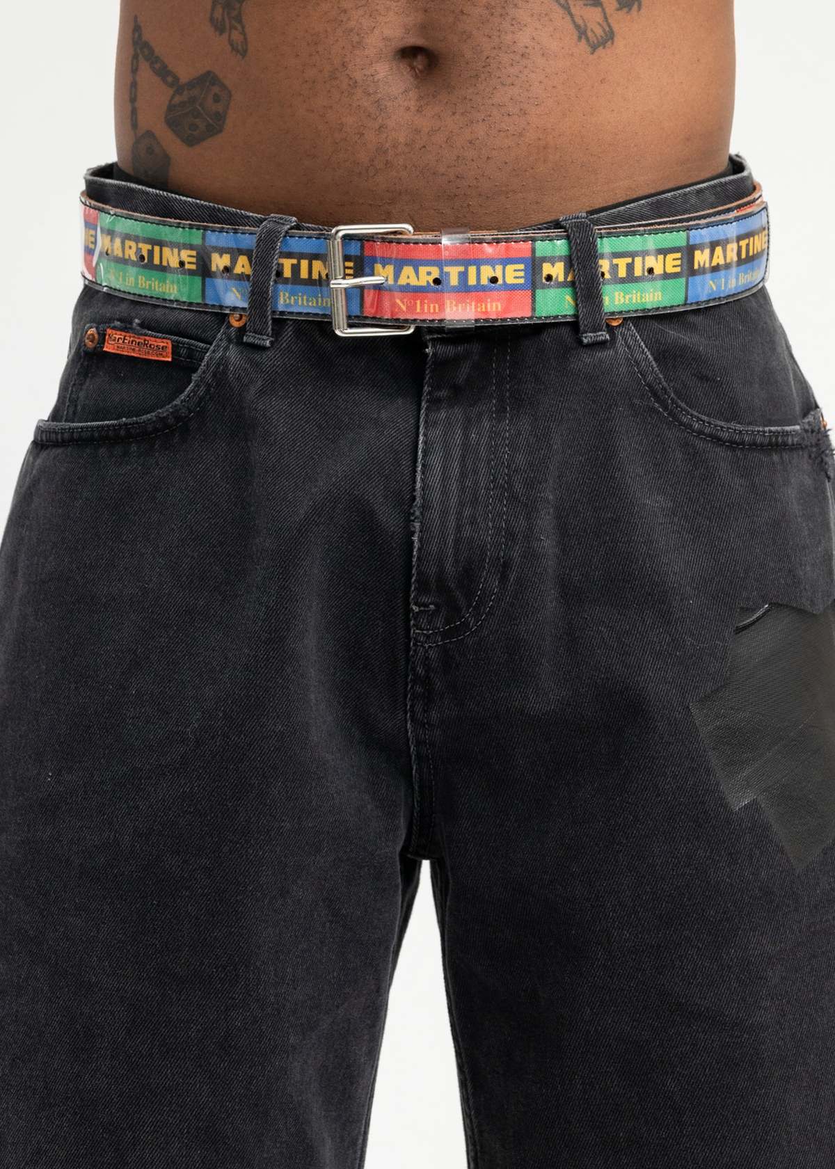 Martine Rose BEST IN PRINT WINDOW BELT - Mulit - Image 1 of 6