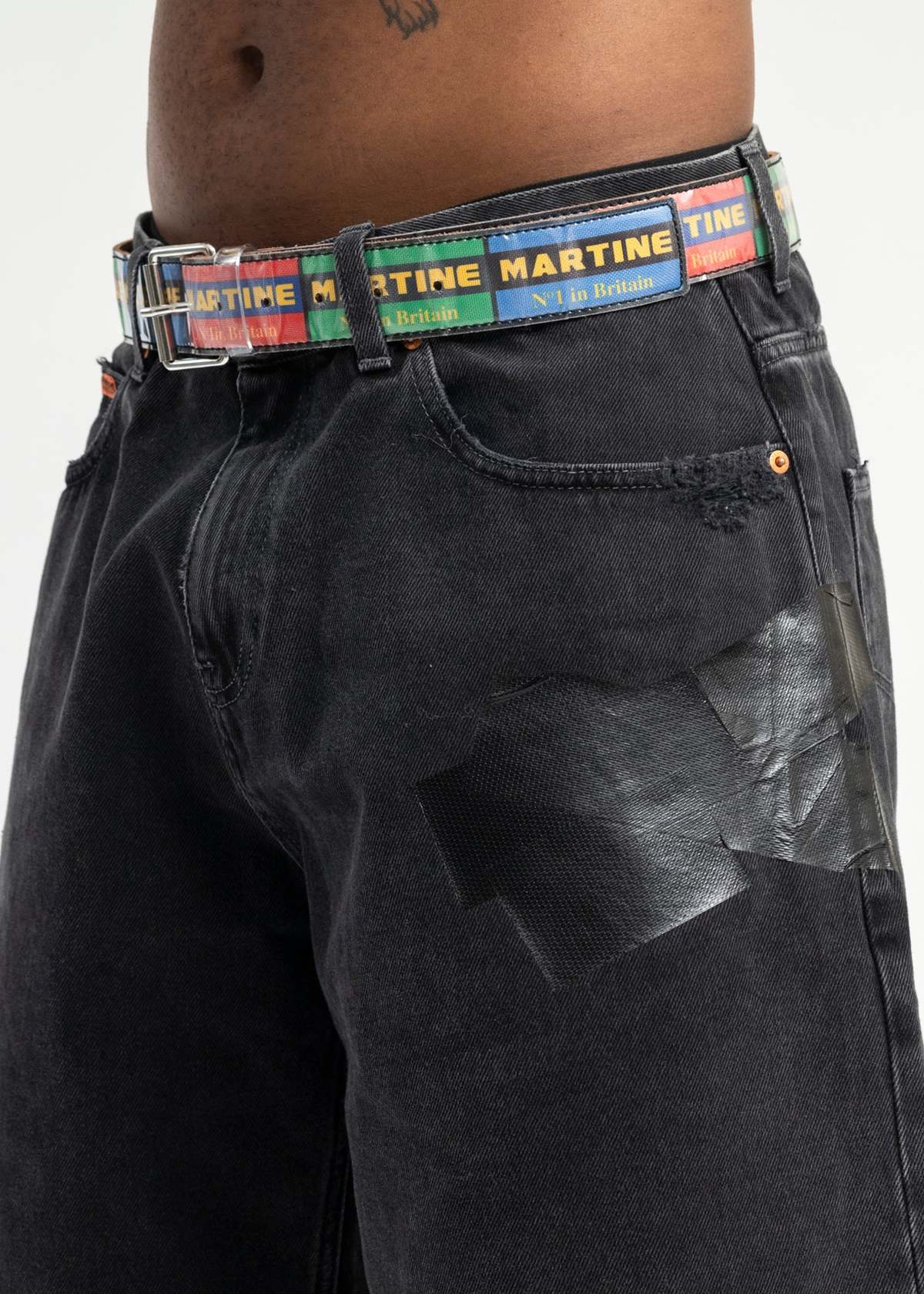 Martine Rose BEST IN PRINT WINDOW BELT - Mulit - Image 2 of 6