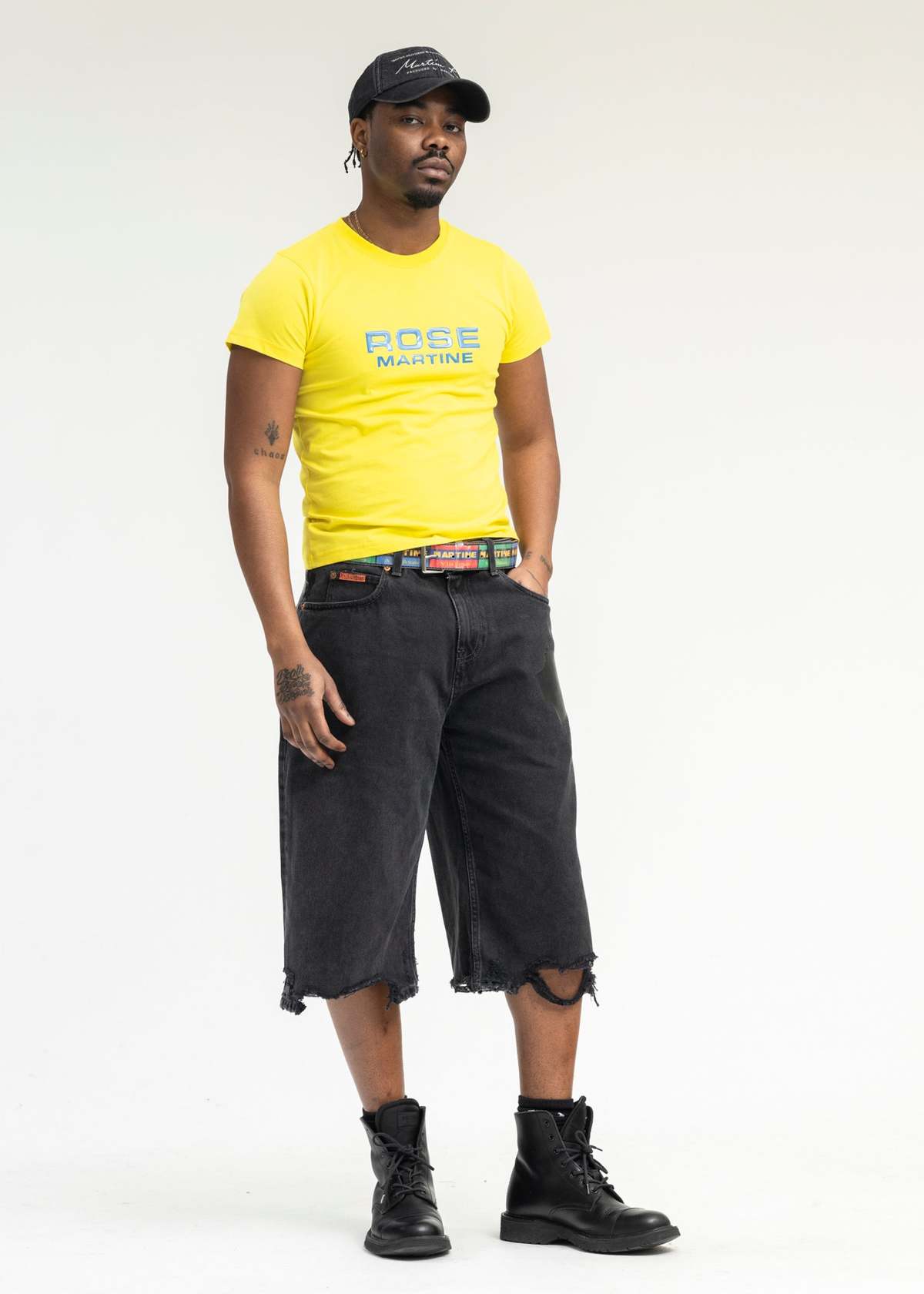 Martine Rose BEST IN PRINT WINDOW BELT - Mulit - Image 3 of 6