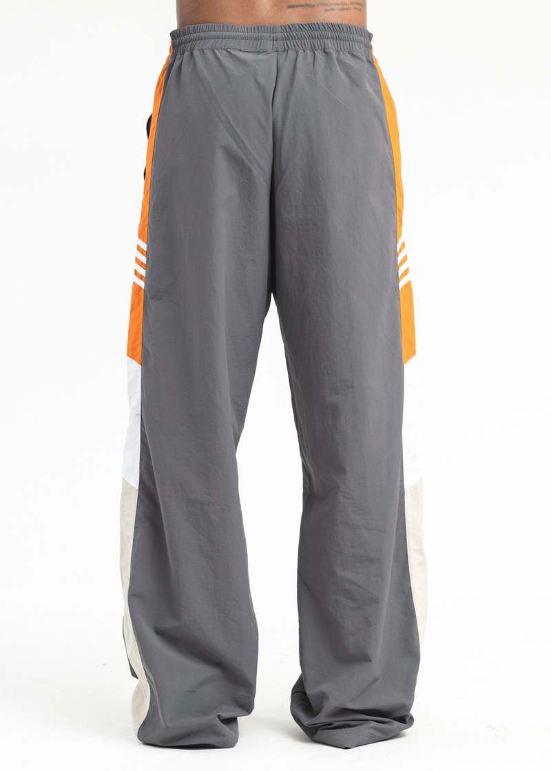 Martine Rose WIDE LEG TRACKPANT GREY/ORANGE/BEIGE Garmentory