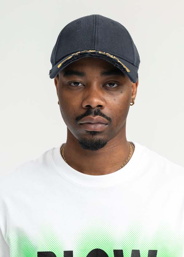 Martine rose 24ss CUT PEAK CAP ネイビー Martine Rose Navy Cut Peak Cap Martine Rose