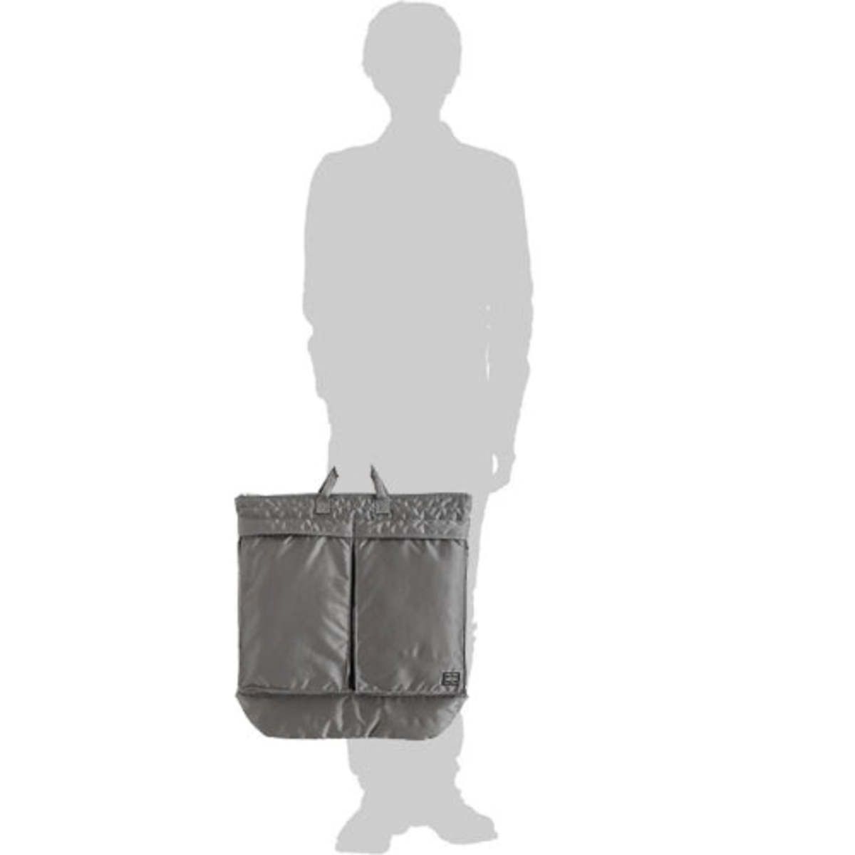 Porter Yoshida & Co Tanker 2Way Helmet Bag - Black - Image 14 of 15