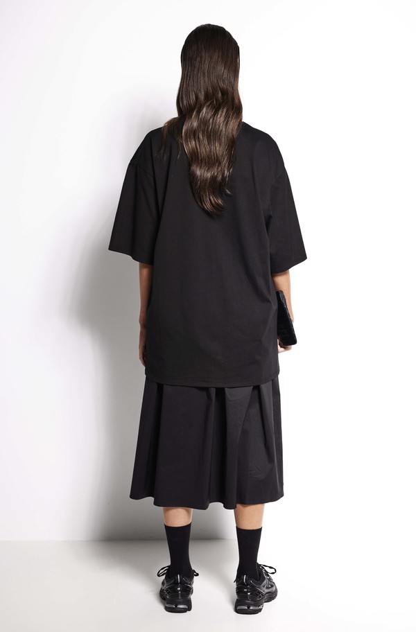 Salasai Rosa De Los Vientos Tee - Black/Discharged Print Salasai Rosa De Los Vientos Tee - Black/Discharged Print