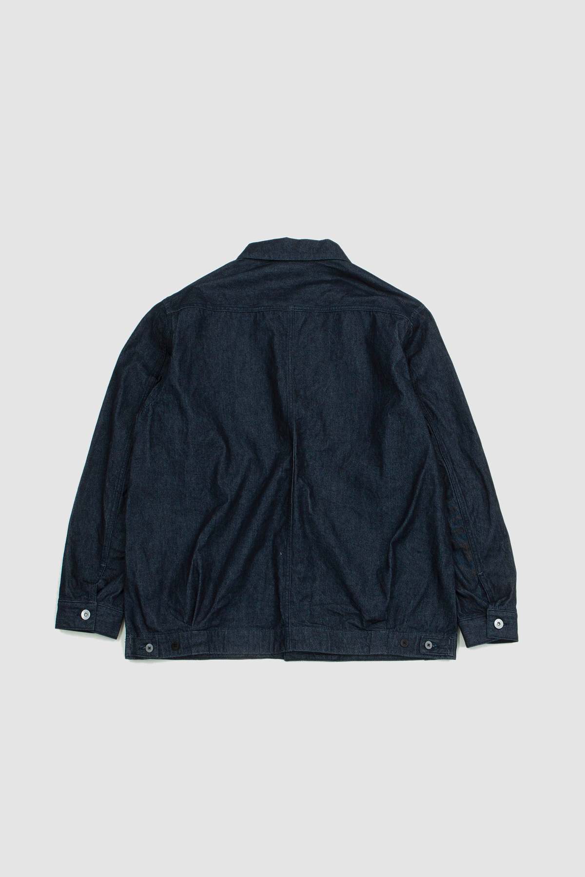 Still By Hand 10oz Denim Jacket - Navy | Garmentory