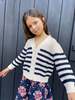 Kids Eleven Six Isla Cardi - Stripe - Thumbnail 5