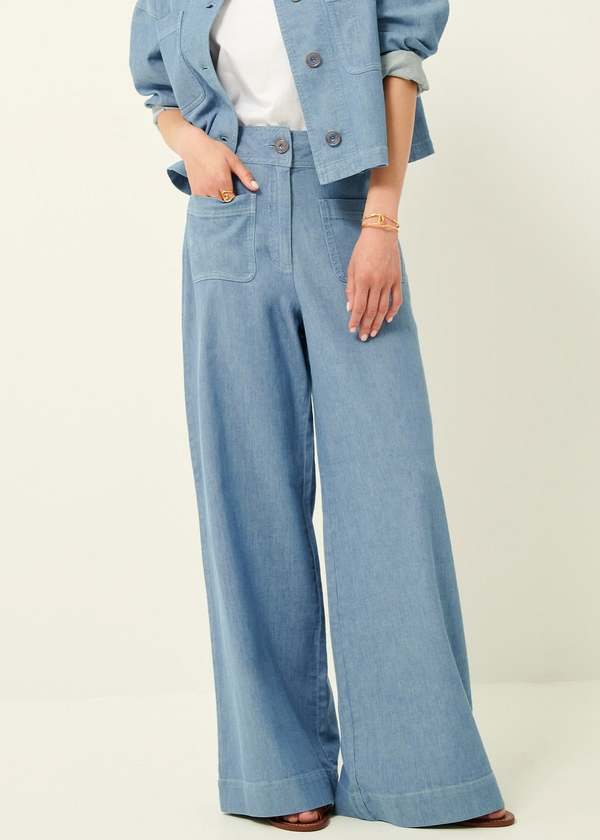 Sessun Manhatti Pants - Provencial Blue | Garmentory