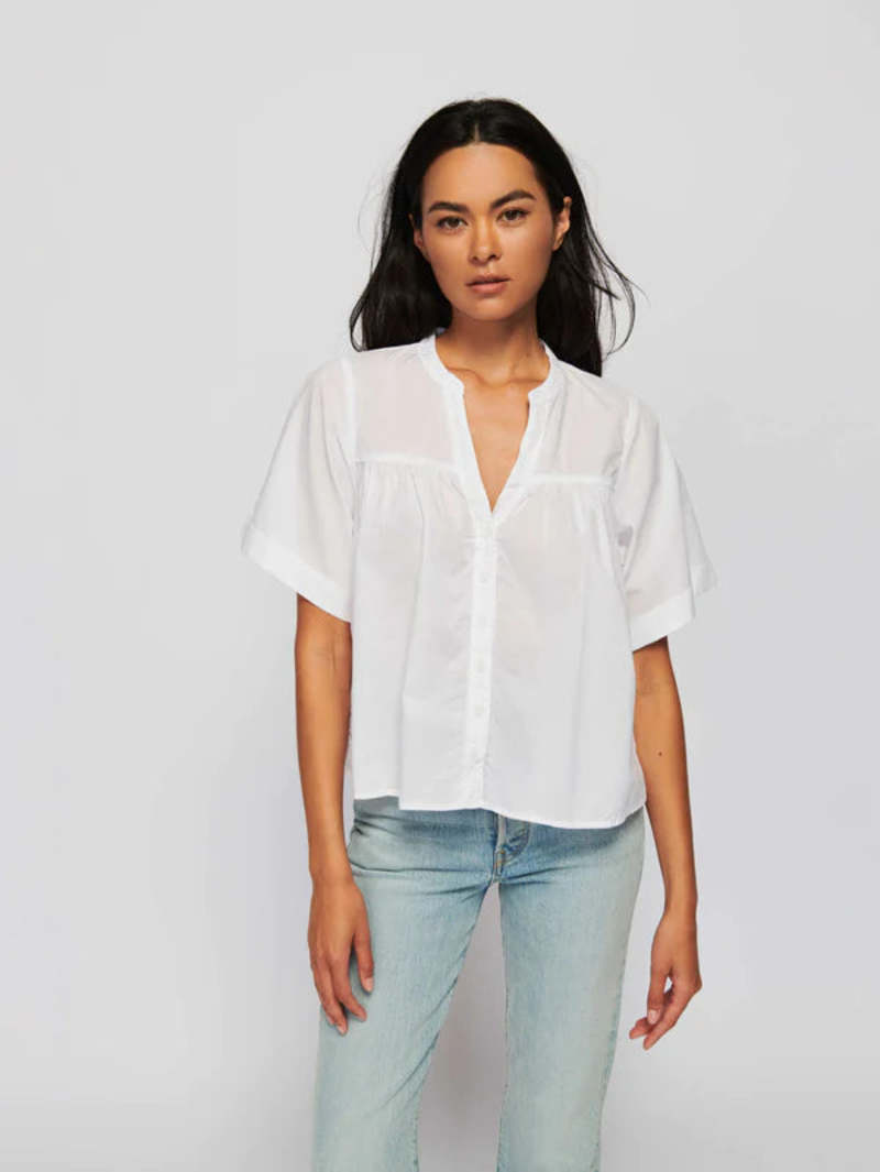 Nation Ltd Filippa Blouse - White Nation Ltd Filippa Blouse - White