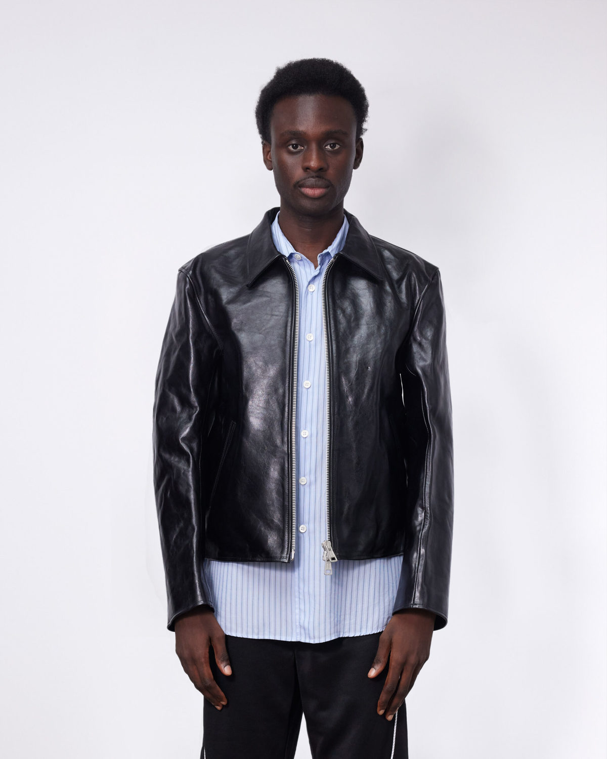 【希少】OUR LEGACY 24SS MINI JACKET BLACK Our Legacy - Mini Jacket Black Worsted Wool