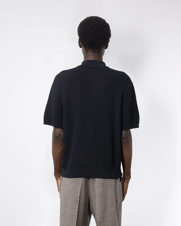Our Legacy Traditional Polo - Black | Garmentory